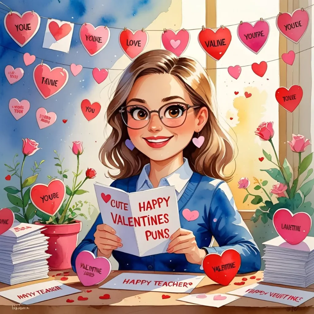 Cute Teacher Valentines Puns