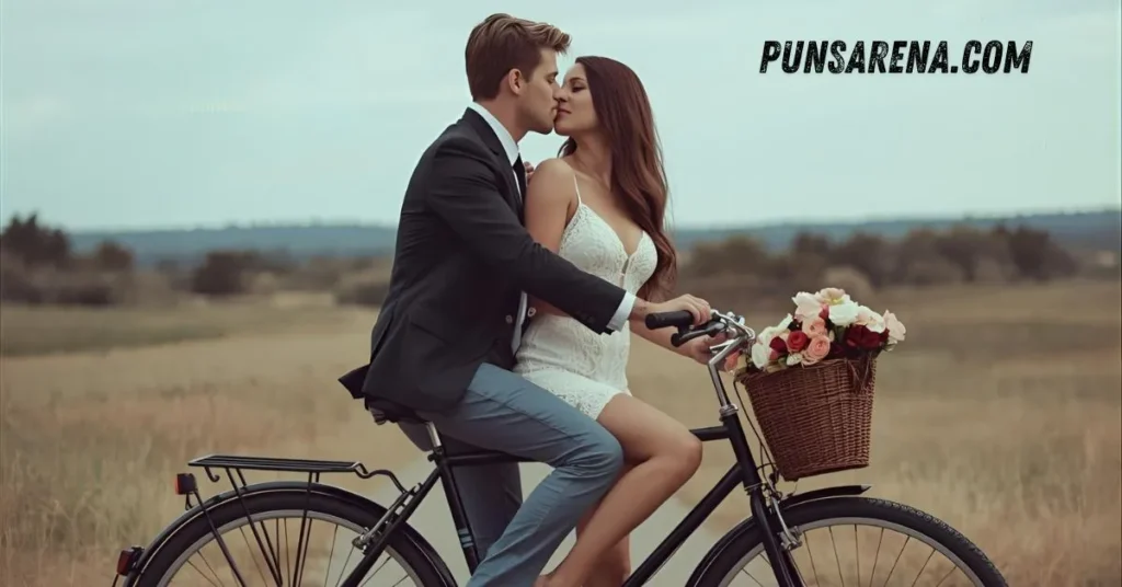  Romantic Bike Puns