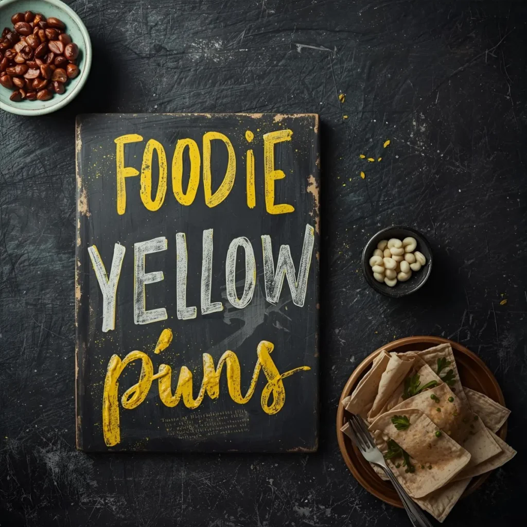 Foodie Yellow Puns