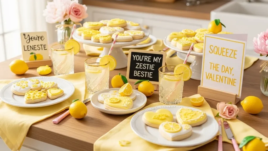 Cute Lemon Valentine’s Day Puns