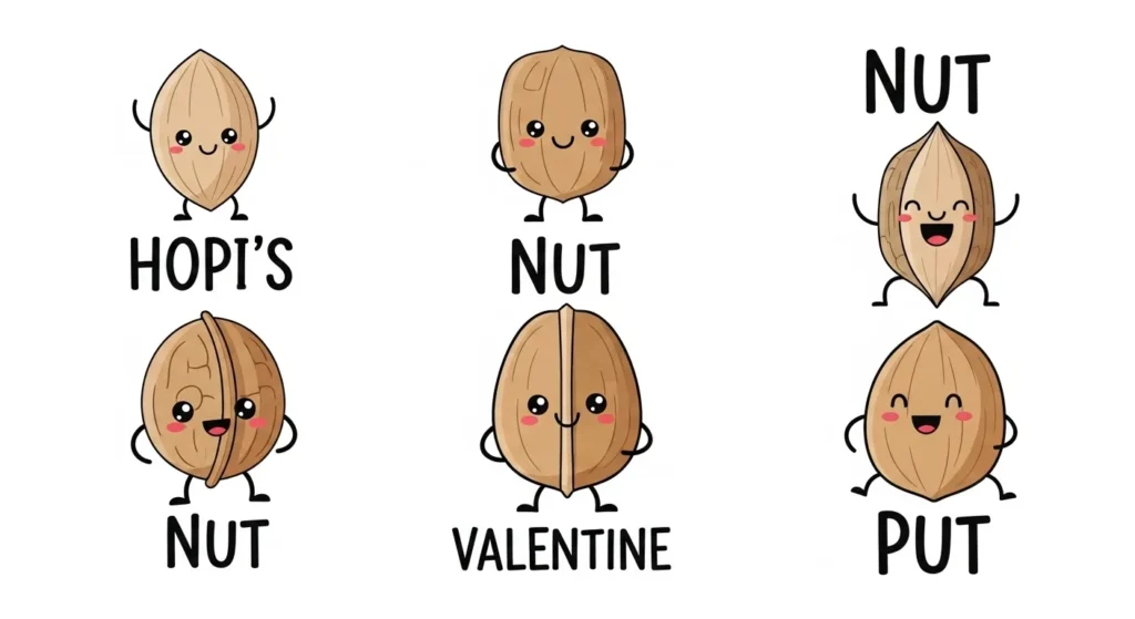 Cute Nut Valentine Puns 