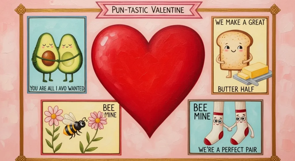 Painting Valentine’s Day Puns