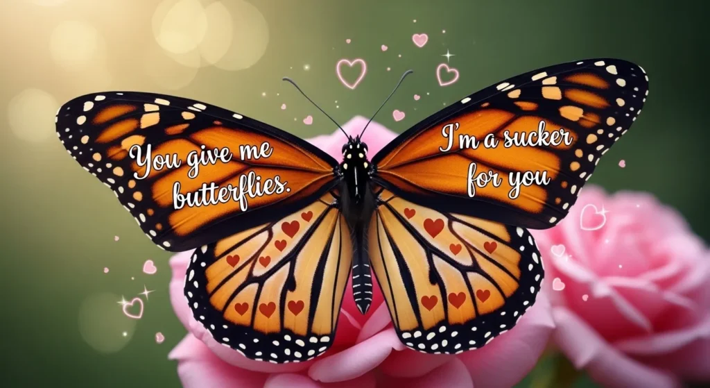 Cute Butterfly Valentine Puns 