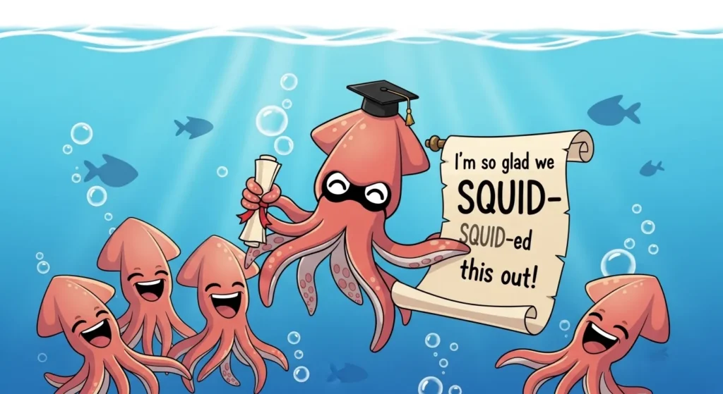 Cute Squid Puns