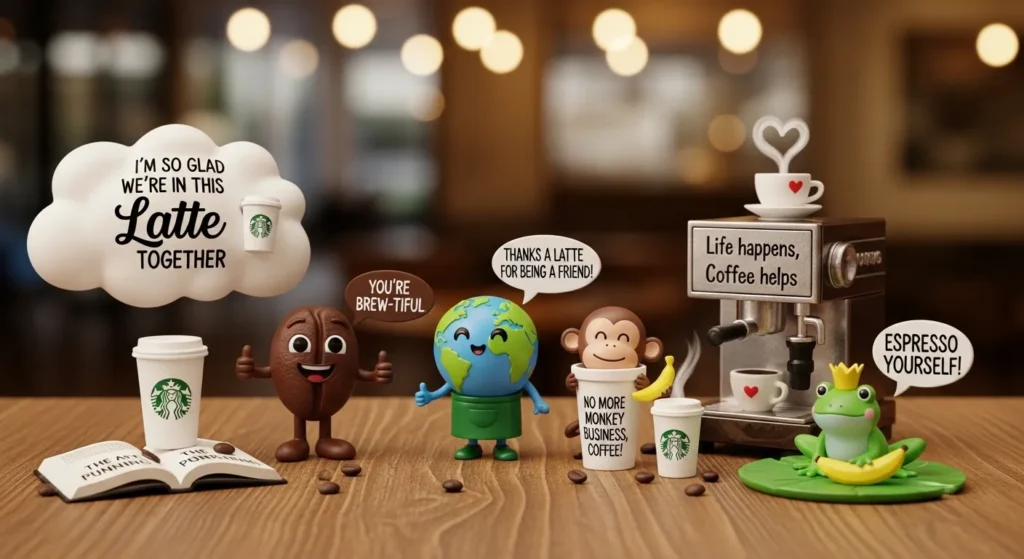 Cute Starbucks Puns