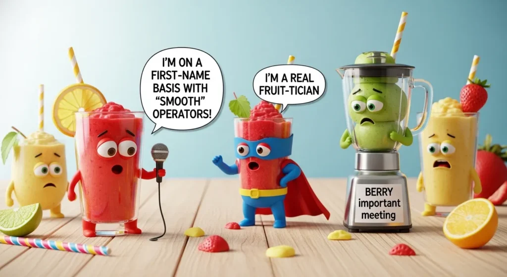 Funny Smoothie Puns