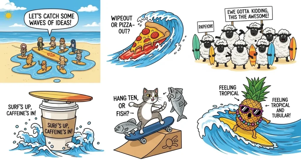 Funny Surfing Puns for Everyday Laughs