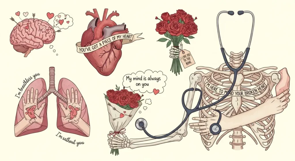 Romantic Anatomy Puns