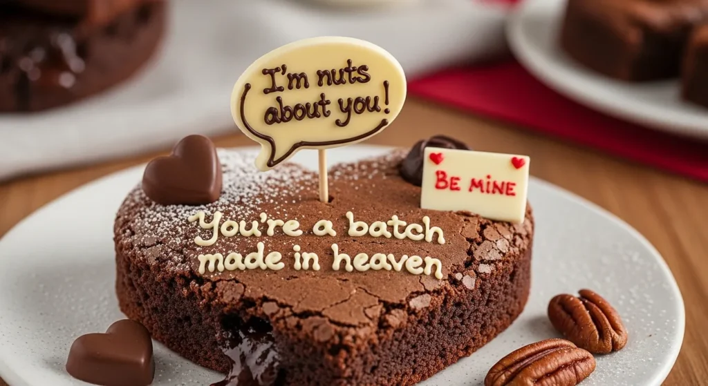 Romantic Brownie Puns