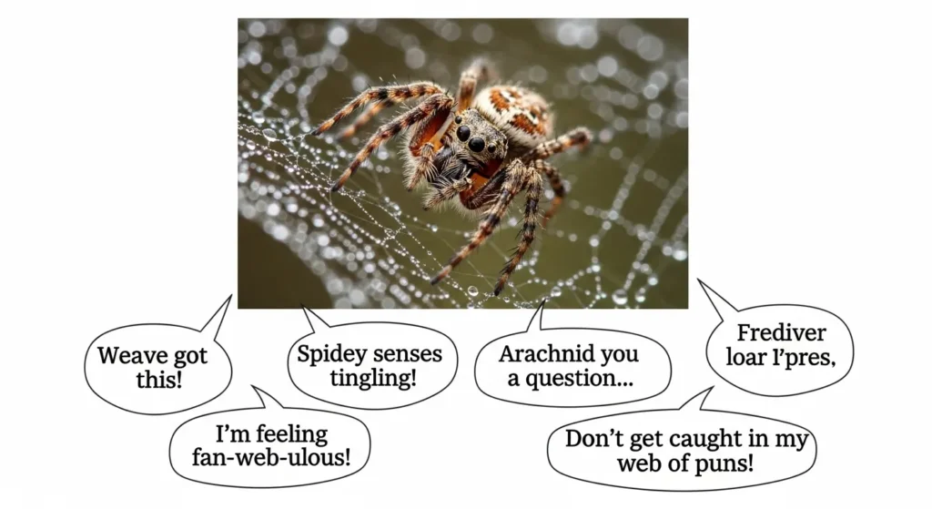 Spider Puns for Instagram Captions