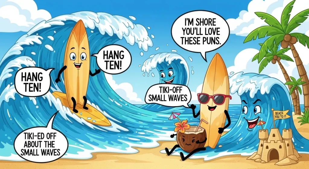 Surfing Puns for Beach Lovers