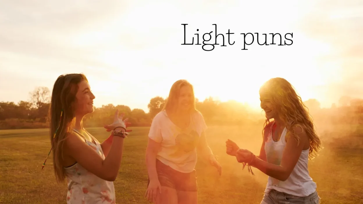 Light puns