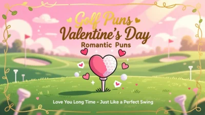Golf puns valentines day