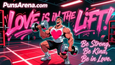 Gym puns valentines day