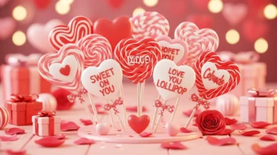 Lollipop Puns Valentine’s Day