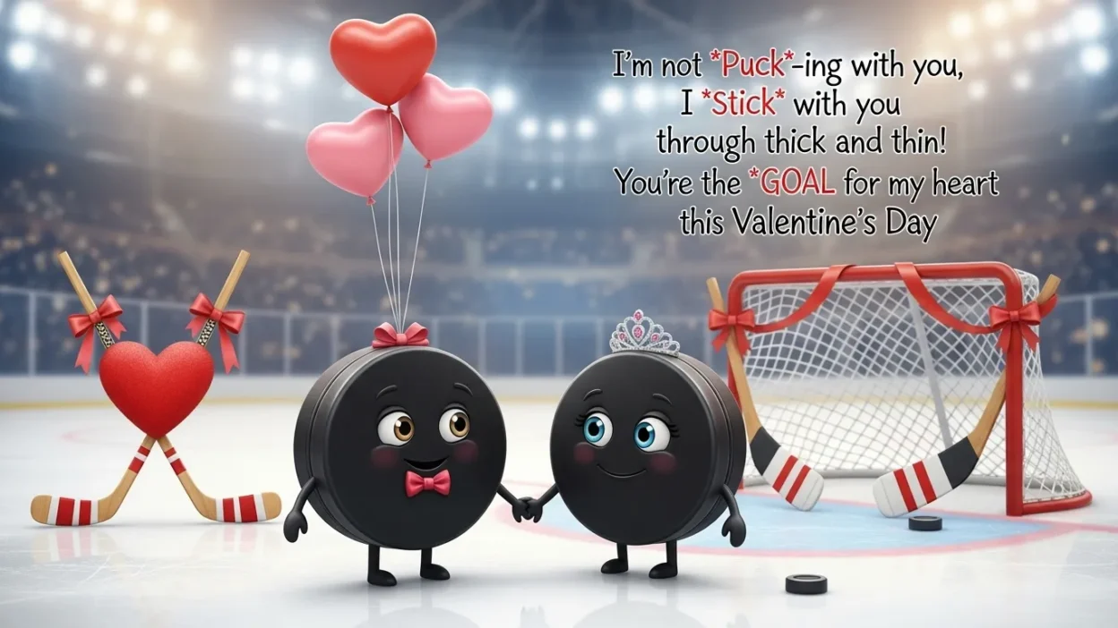Hockey Puns Valentine’s Day