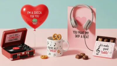 Music Puns Valentine’s Day