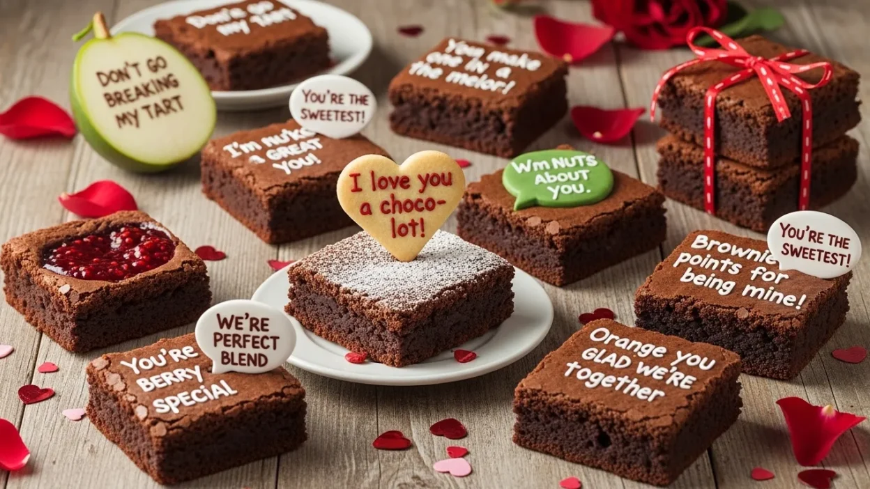 Brownie Puns Valentine’s Day