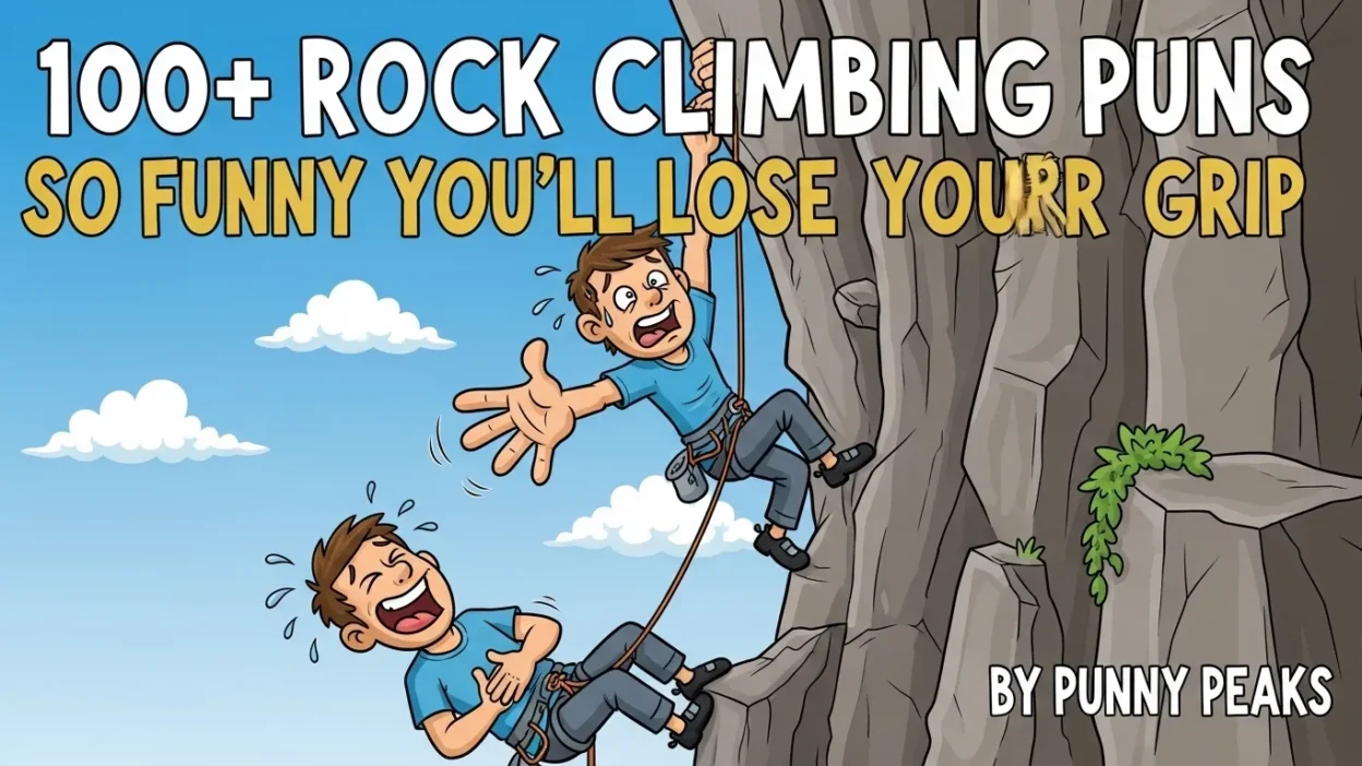 Rock Climbing Puns