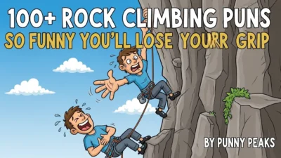 Rock Climbing Puns