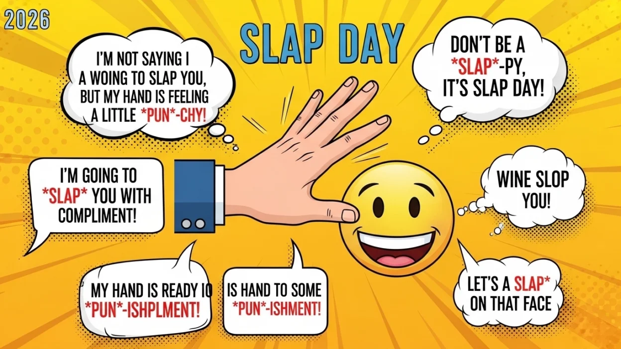 Slap Day Puns