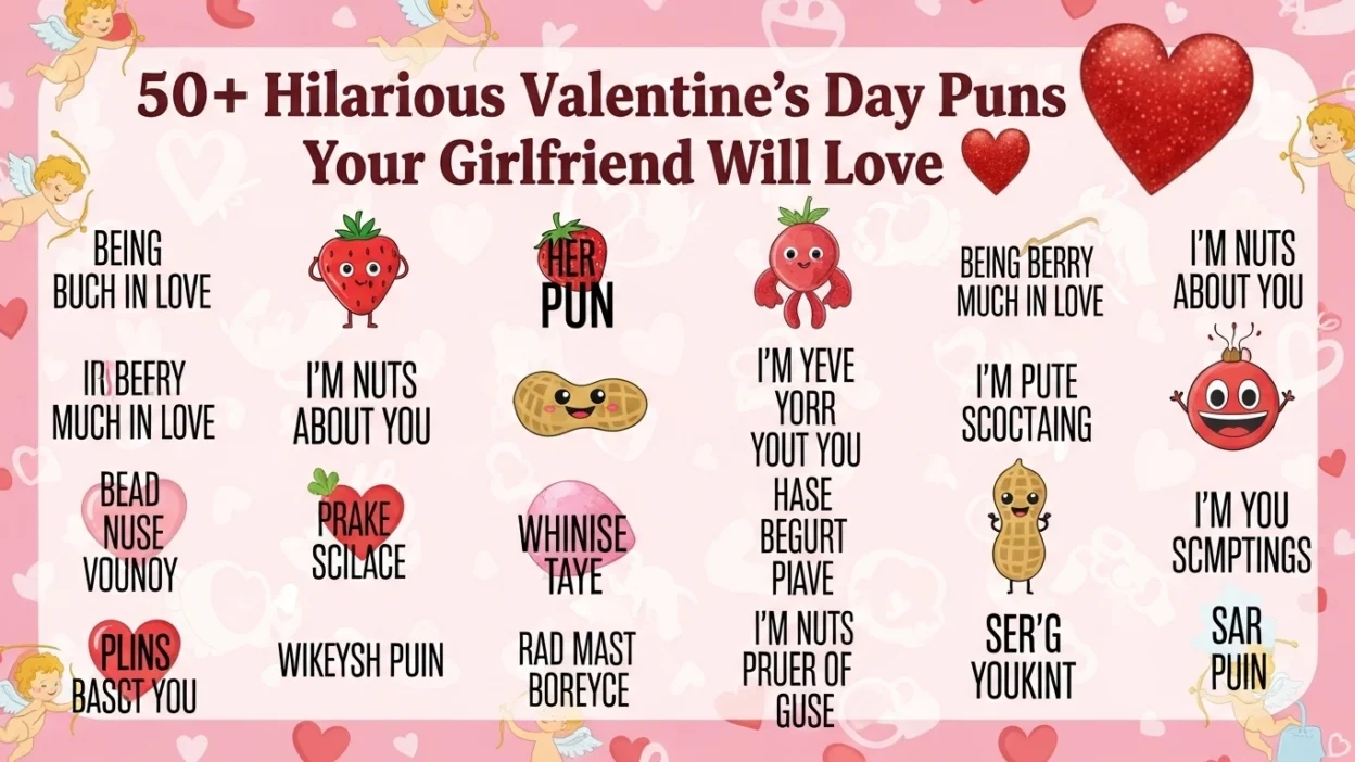Valentine Day Puns for GF