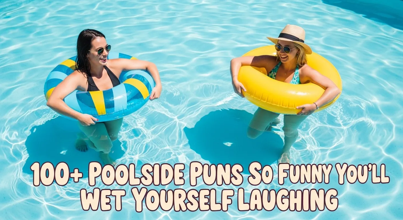 Pool Fun Line 100+ Poolside Puns So Funny You’ll Wet Yourself Laughing