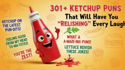 Ketchup Puns