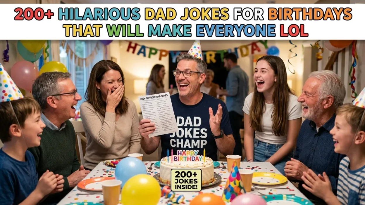 Birthday Dad Jokes