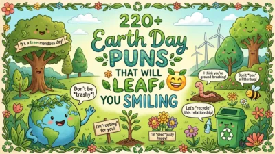 Earth Day Puns