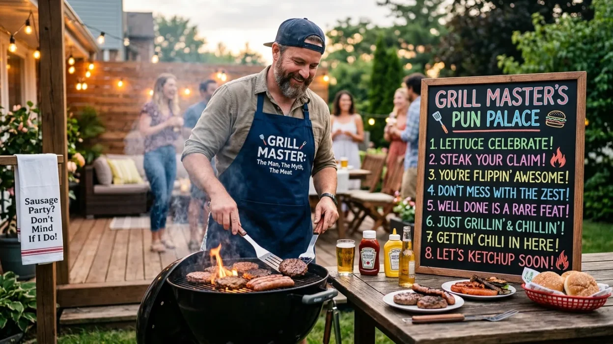 Grilling Puns