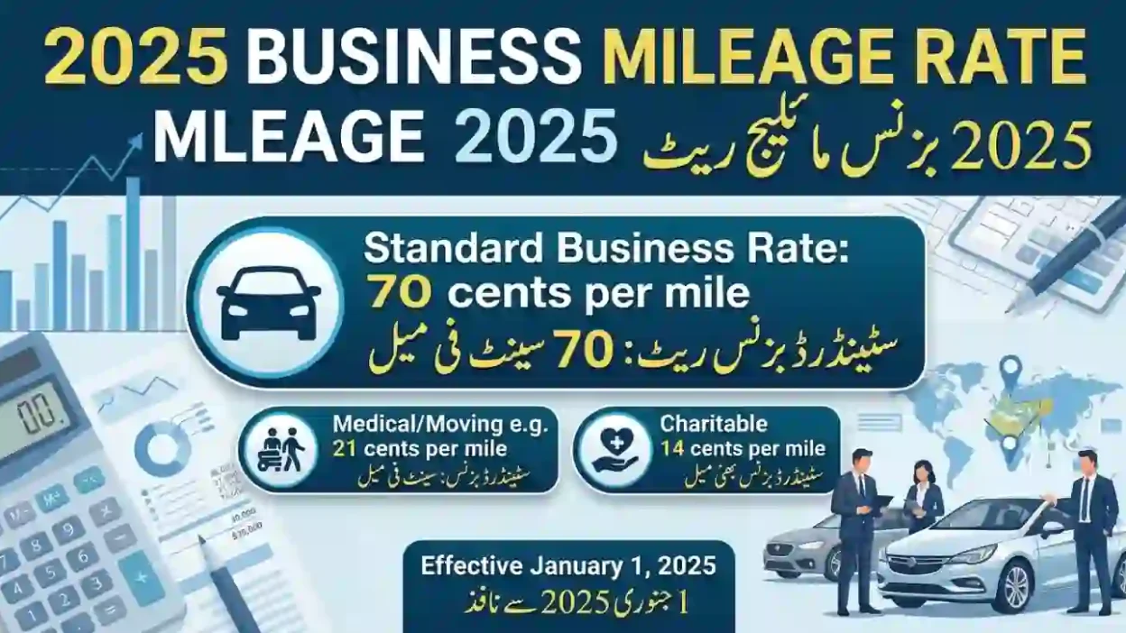 2025 business mileage rate