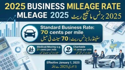 2025 business mileage rate