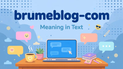 brumeblog com meaning in text