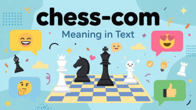 chess com meaning in text