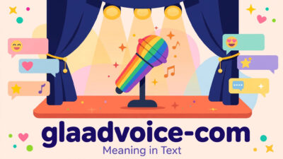 glaadvoice com meaning in text