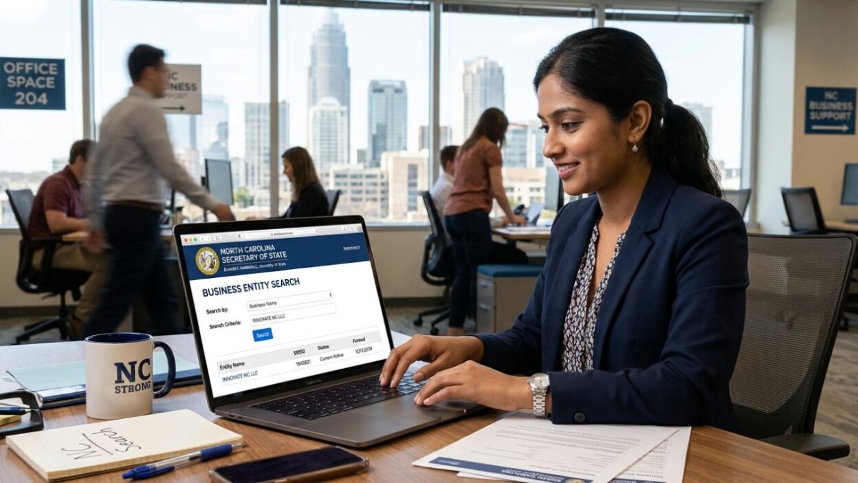 nc business entity search