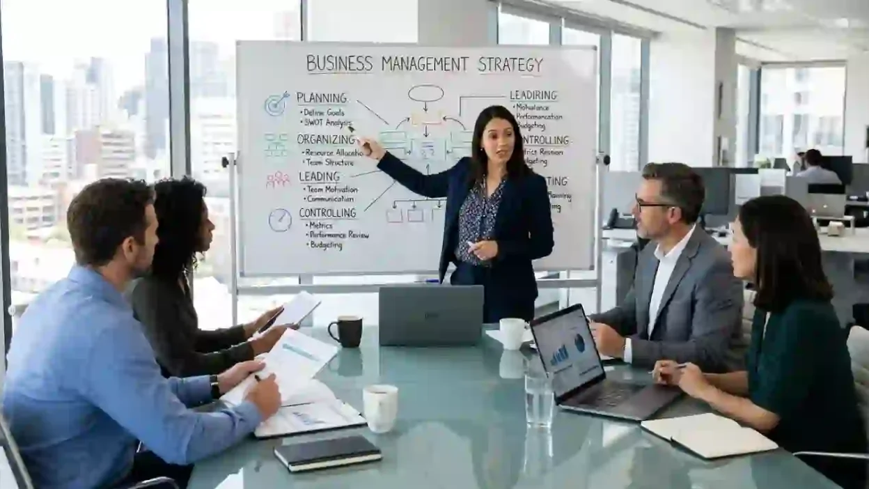 what is business management